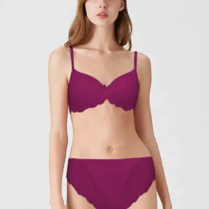 BLS Breathable Wired And Light Padded Bra Ruby