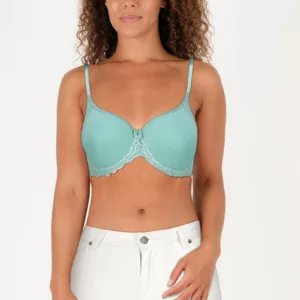 BLS Celine Wired And Light Padded Bra Sea Green