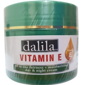 Dalila UK Vitamin E Fairness + Moisturising Day & Night Cream 200 GM