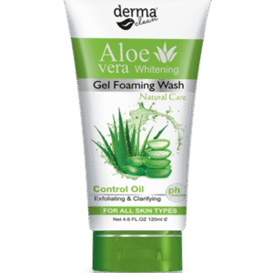Derma Clean Aloevera Whitening Gel Foaming Face Wash 120 ML
