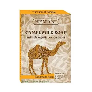 Hemani Camel Milk Soap - Orange & Lemongrass