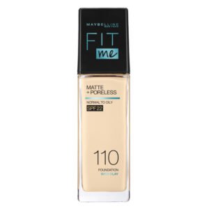 Maybelline Fit Me Matte + Poreless Liquid Foundation 110 Porcelain 30 ML
