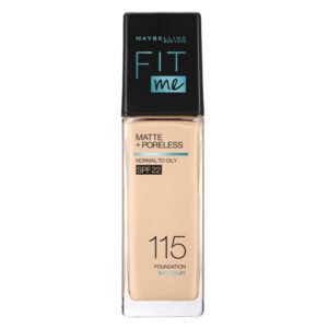 Maybelline Fit Me Matte + Poreless Liquid Foundation 115 Ivory 30 ML