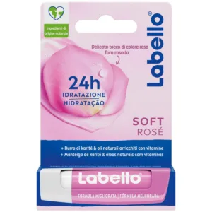 Nivea Labello Soft Rose 24H Moisture 4.8 GM