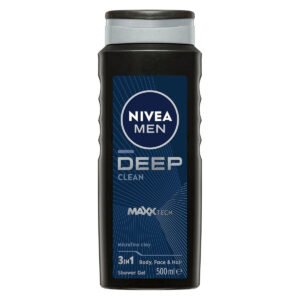 Nivea Men Deep Clean 3 in 1 Shower Gel 500 ML