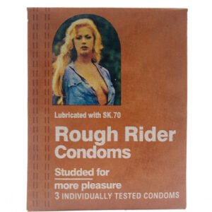 Rough Riders Studded for More Pleasure Condom 3 Pieces Condoms