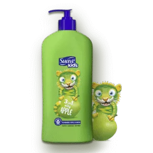 Suave Kids Silly Apple 3-in-1 Shampoo, Conditioner, Body Wash 700 ML